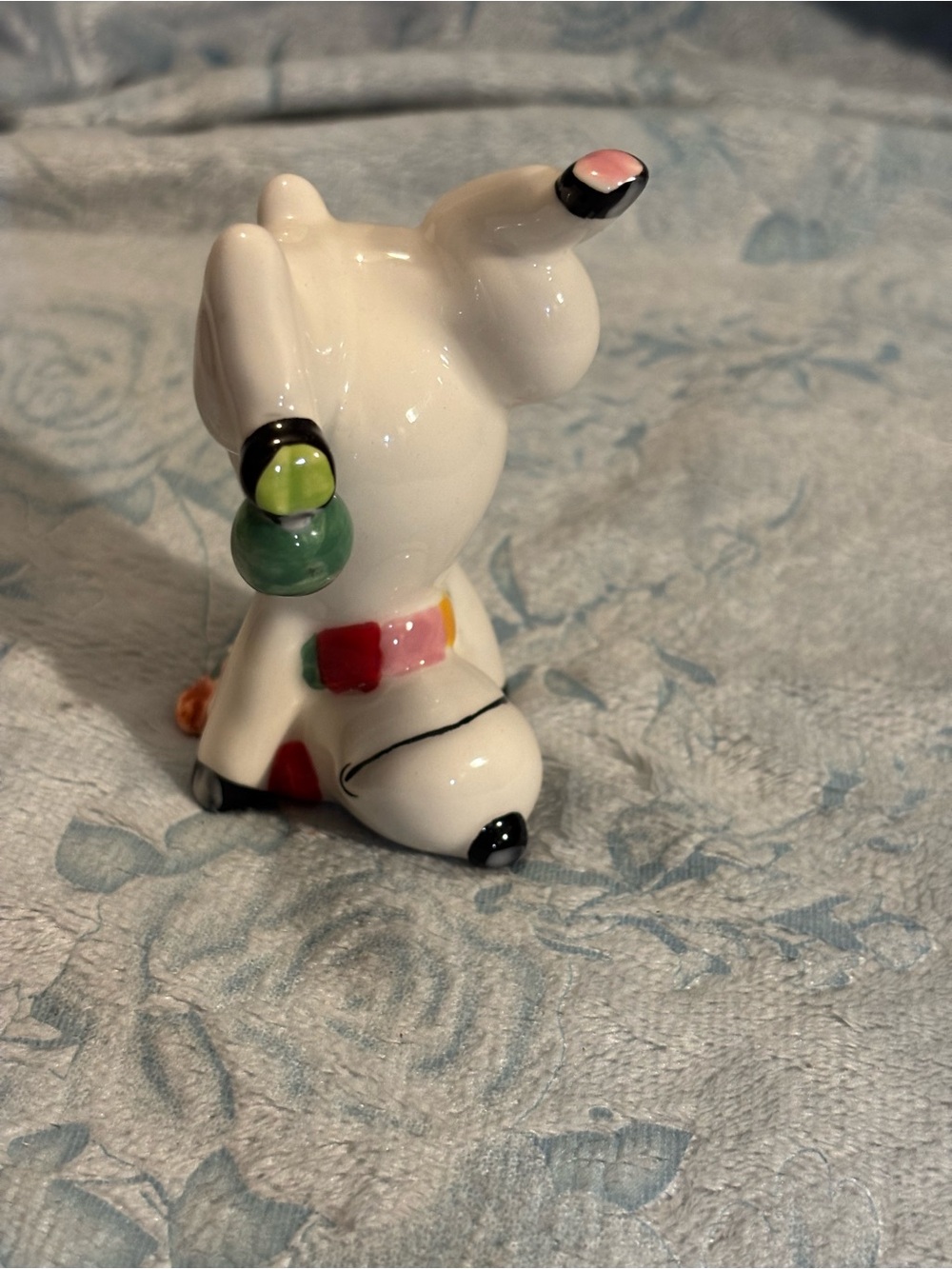 Fitz and Floyd Peanuts Snoopy Christmas Ceramic Figurine
